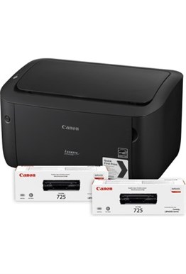 Canon i-Sensys LBP6030 Mono Lazer Yazıcı + 2 x  CRG-725 Orıjınal Toner Hediyeli 